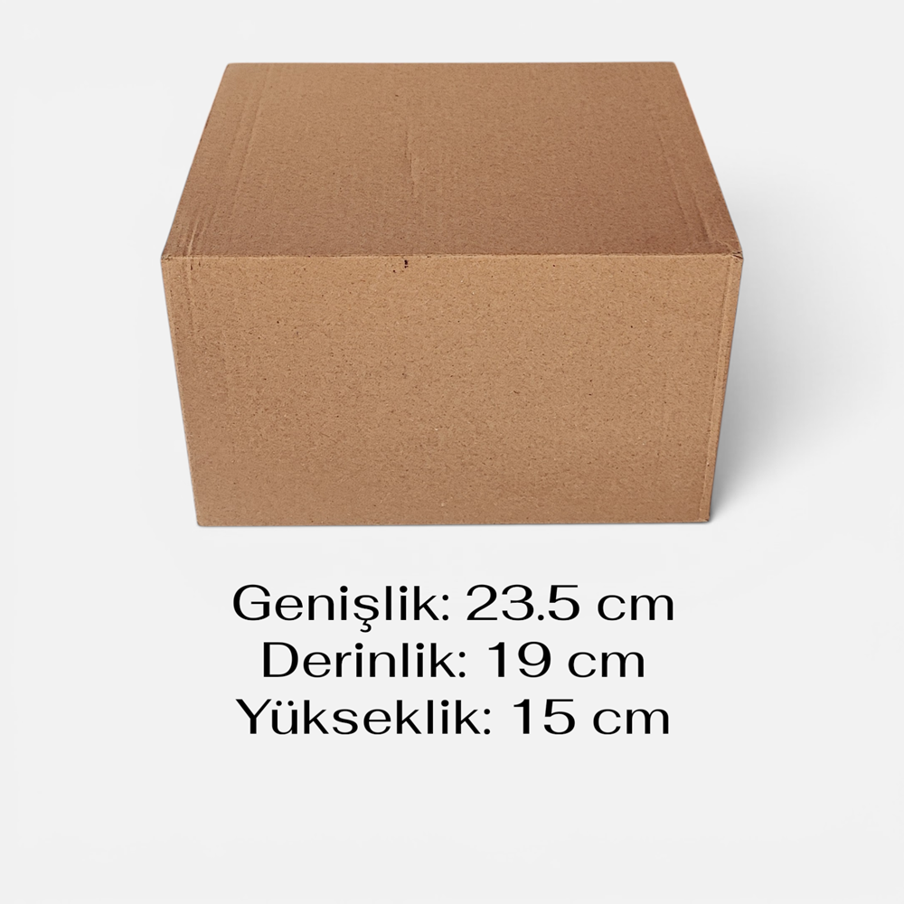 FAN KUTUSU DUBLE ÇİFT KAT (23,5 x 19 x 15)